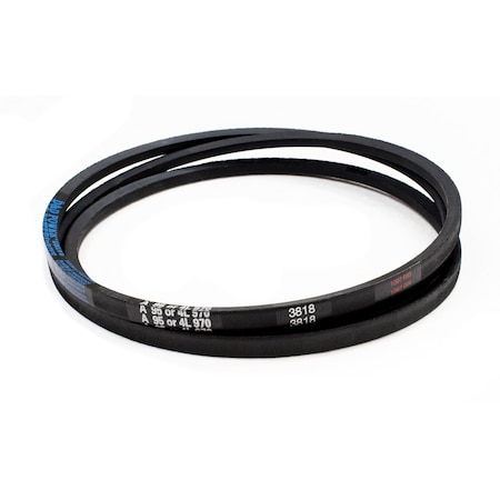 D&D A95/4L970 Classical V-Belt, 97 in Outside Length, 1/2 in Top Width, 1 Ribs A95/4L970